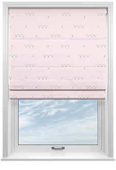 Puddle Down, Mummy Duck Dolly Mix - Roman Blind